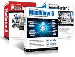 MindView, Mediator, ScreenCorder, eportfolio, multimedia presentations, flash projects, dida software
