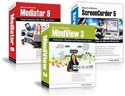 OpenMind, Mediator, ScreenCorder, eportfolio, multimedia presentations, flash projects, dida software