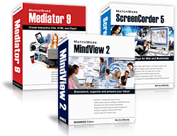 OpenMind, Mediator, ScreenCorder, eportfolio, multimedia presentations, flash projects, dida software