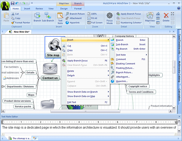 Website Storyboard Program