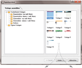 Der Export Wizard