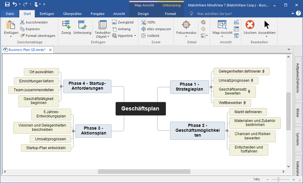 Eine neue, hochauflösende Office 2016-Oberfläche