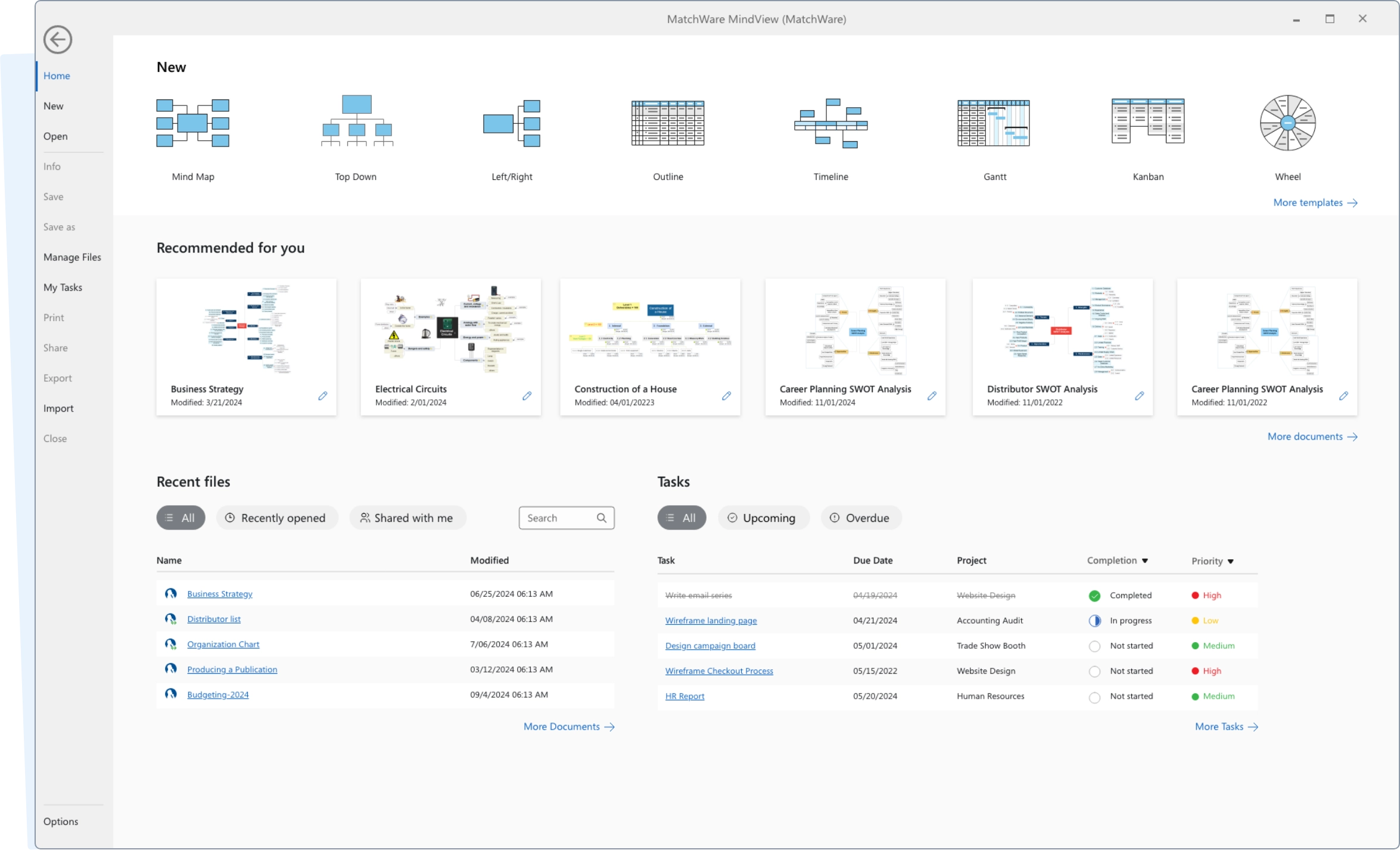 Updated MS Office Style Interface