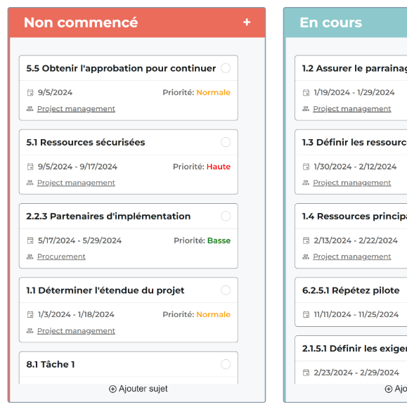 New Kanban Features