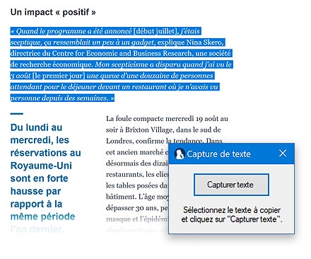 Logiciel de Mind Mapping avec fonction de capture des sources documentaires
