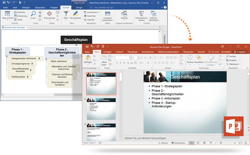 Microsoft PowerPoint Export